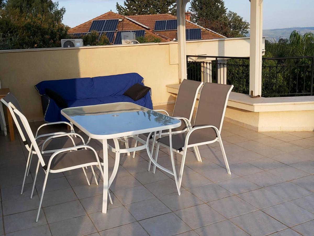למרפסת La Balcona Apartment Chorazim Exterior foto